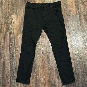 Men’s Express Black Skinny Jeans 36x32
